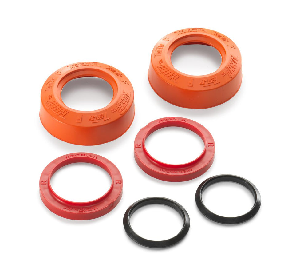 Factory wheel bearing protection cap set — KTM MX/Enduro 2016-2026 | Femon Parts