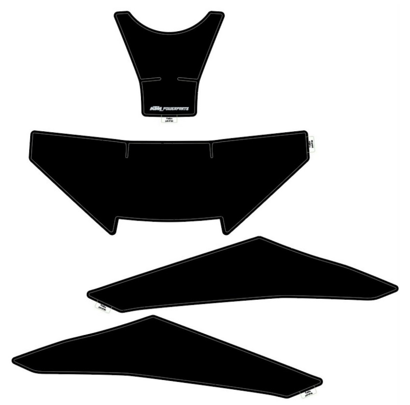 Fuel tank protection sticker kit — KTM 1390 Super Duke R EVO 2024-2026 | Femon Parts