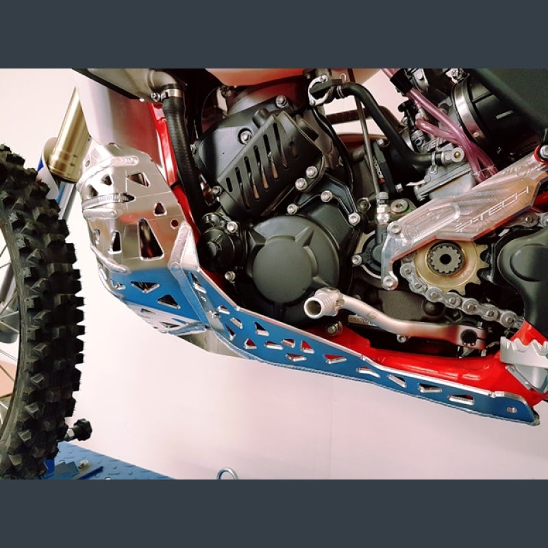 Skidplate met uitlaatbescherming voor GasGas EC en XC 2018-2020