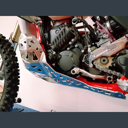 Skidplate met uitlaatbescherming voor GasGas EC en XC 2018-2020