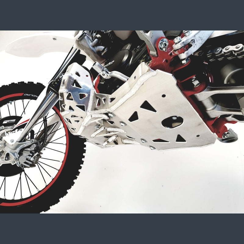 Skidplate met uitlaatpijpbeschermer voor Beta RR200 2019