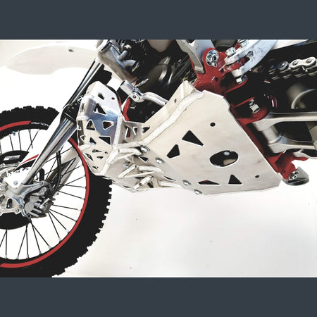 Skidplate met uitlaatpijpbeschermer voor Beta RR200 2019