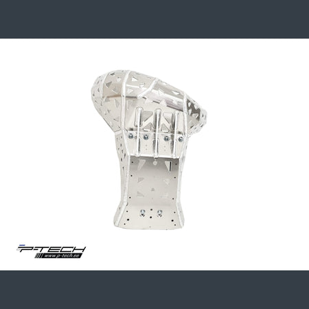 Skidplate met uitlaatbescherming voor 2T KTM, Husqvarna, Gasgas 2024-2026