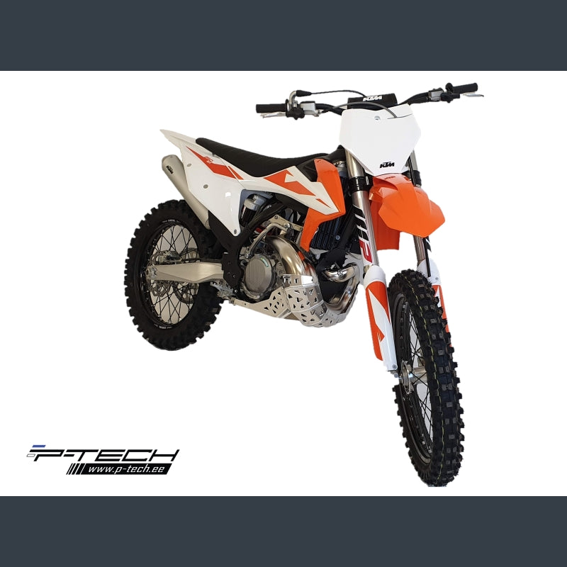 Skidplate met uitlaatbescherming voor KTM, Husqvarna 250, 300 2020-2023 en Gasgas 250, 300 2021-2023