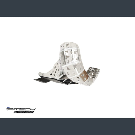 Skidplate met uitlaatbescherming met kunststof bodem voor 2T KTM, Husqvarna, Gasgas 2024-2026