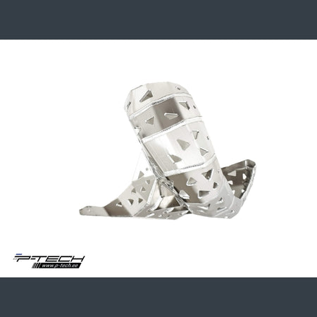 Skidplate met uitlaatbescherming voor KTM EXC 150 en Husqvarna TE 150 2020-2023