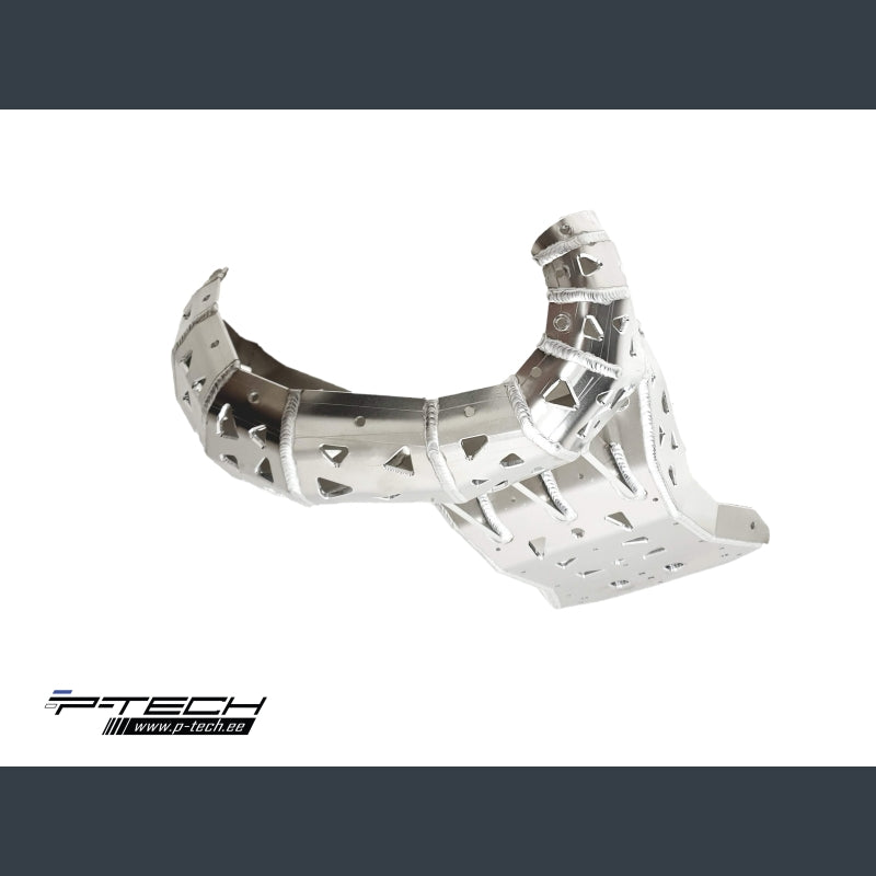 Skidplate met uitlaatbescherming voor KTM EXC 150 en Husqvarna TE 150 2020-2023