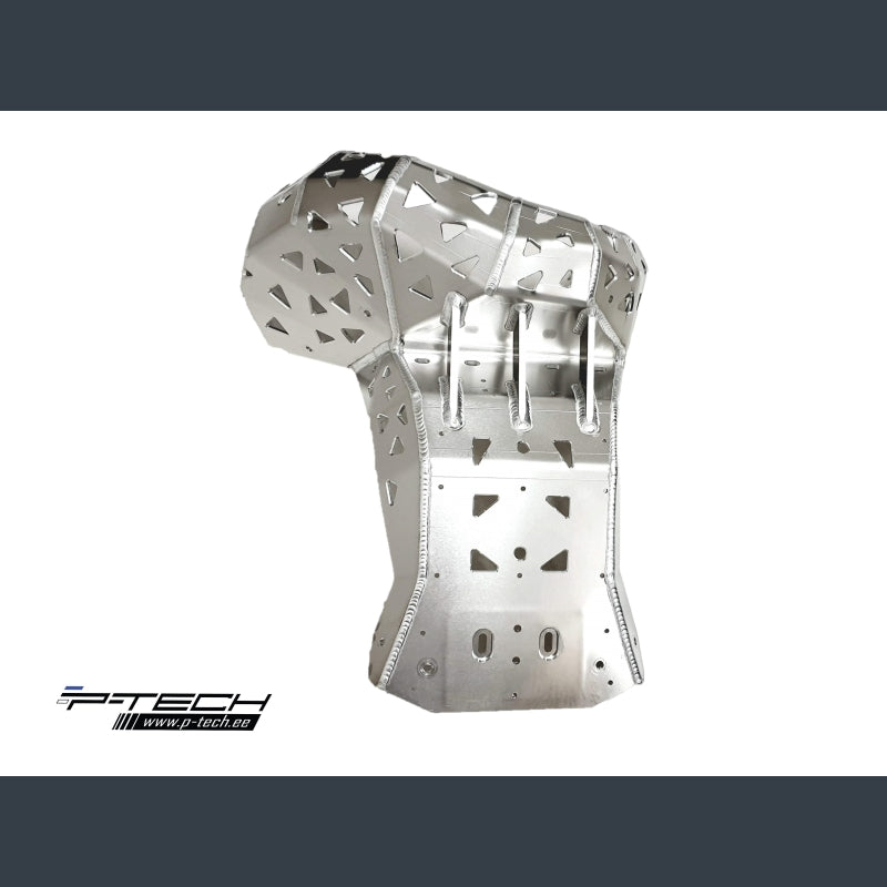 Skidplate met uitlaatbescherming voor KTM EXC 150 en Husqvarna TE 150 2020-2023
