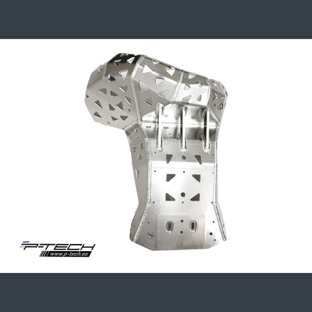 Skidplate met uitlaatbescherming voor KTM EXC 150 en Husqvarna TE 150 2020-2023