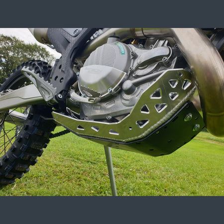 Skidplate met kunststof bodem voor KTM EXC-F 450, 500 en Husqvarna FE 450, 501 2021-2023