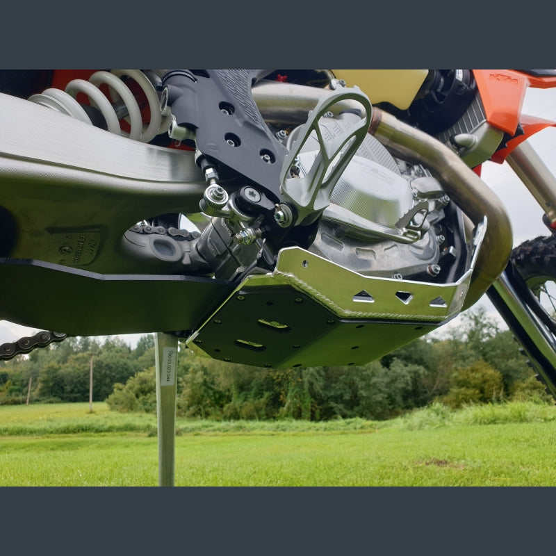 Skidplate met kunststof bodem voor KTM EXC-F 450, 500 en Husqvarna FE 450, 501 2021-2023