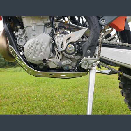 Skidplate met kunststof bodem voor KTM EXC-F 450, 500 en Husqvarna FE 450, 501 2021-2023