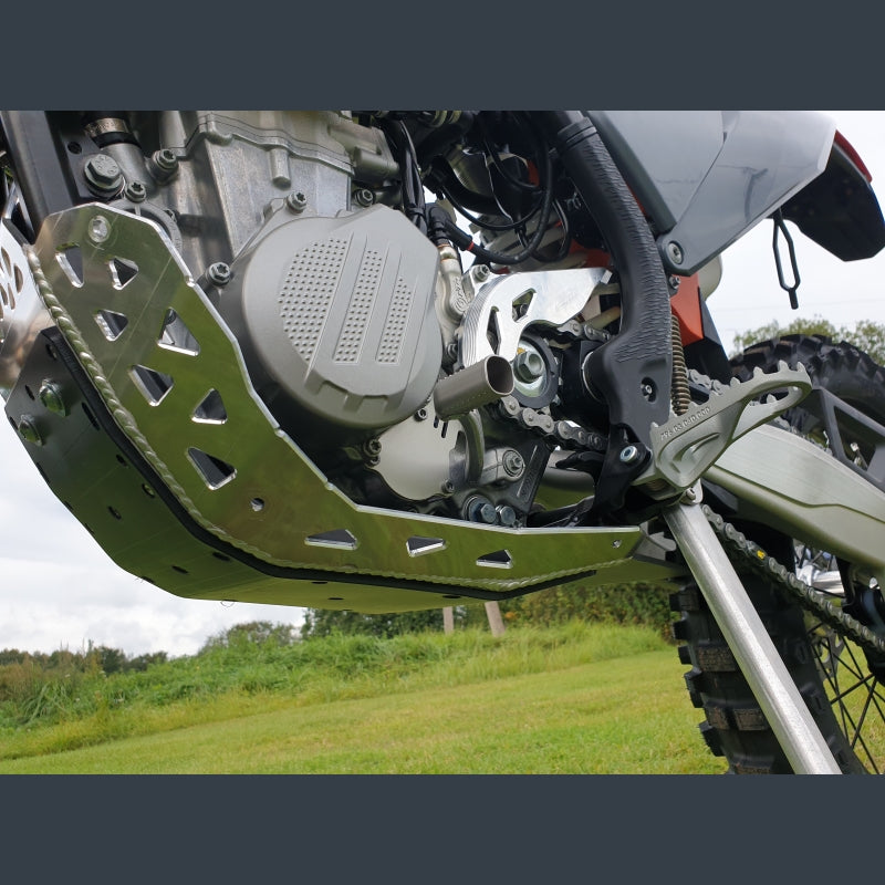 Skidplate met kunststof bodem voor KTM EXC-F 450, 500 en Husqvarna FE 450, 501 2021-2023