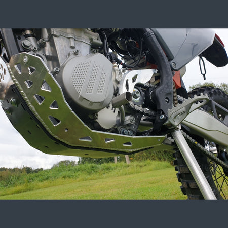 Skidplate met kunststof bodem voor KTM EXC-F 450, 500 en Husqvarna FE 450, 501 2021-2023