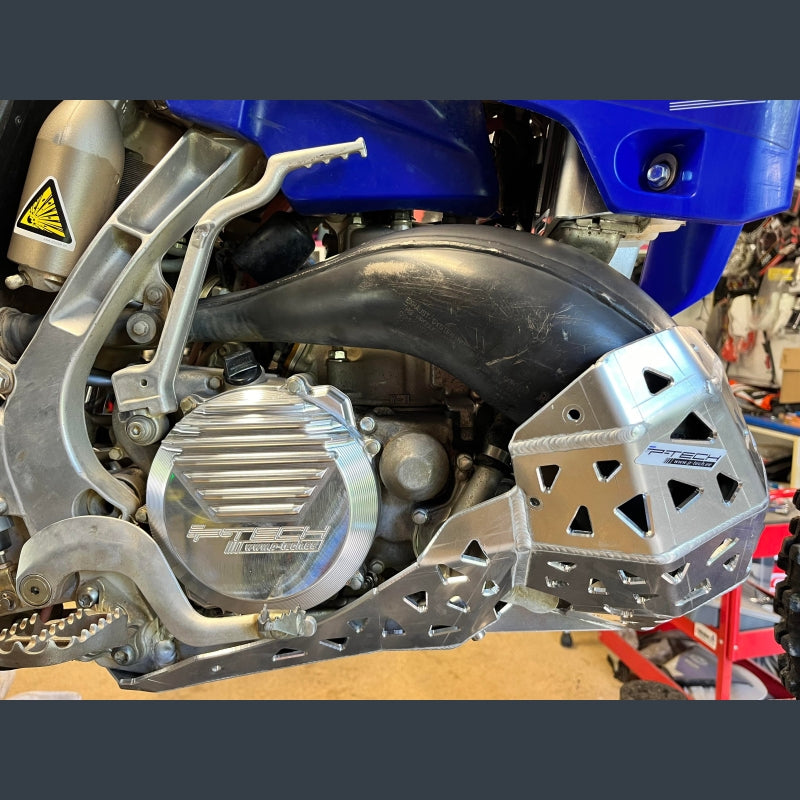 Skidplate met uitlaatbescherming voor Yamaha