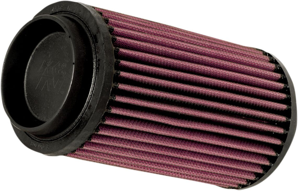 K&N High-Flow luchtfilter en onderdelen zwart - Polaris