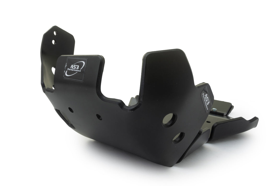 RIEJU MR 250 300 2026 AS3 DTC PLASTIC SKID PLATE AND LINKAGE GUARD BLACK