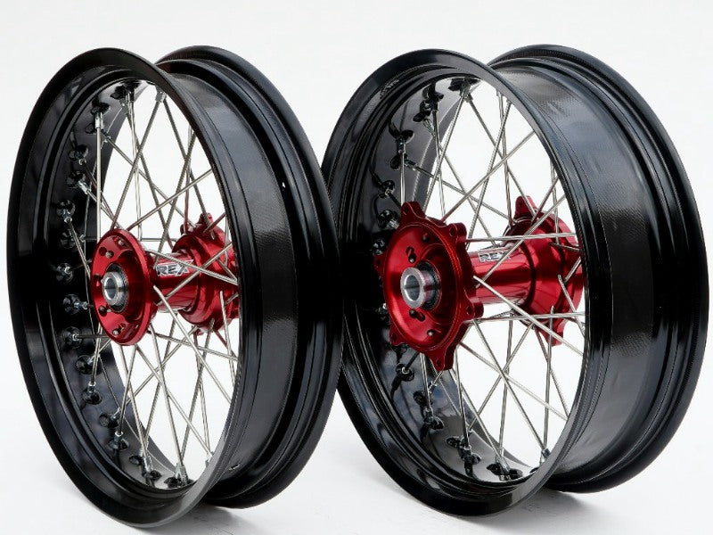 Set Supermoto wielen REX (Haan) - Honda-GasGas-Beta
