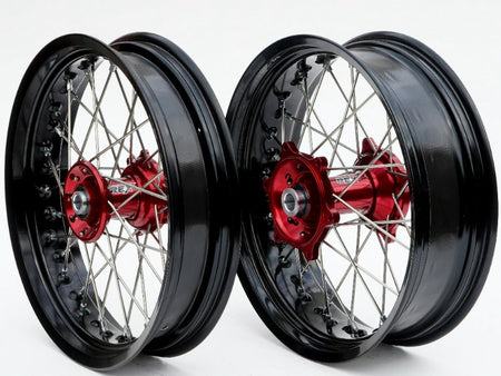 Set Supermoto wielen REX (Haan) - Honda-GasGas-Beta