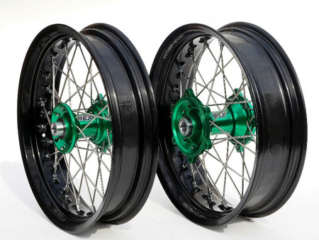 Set Supermoto wielen REX (Haan) - Kawasaki