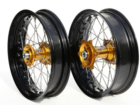 Set Supermoto wielen REX (Haan) - Suzuki