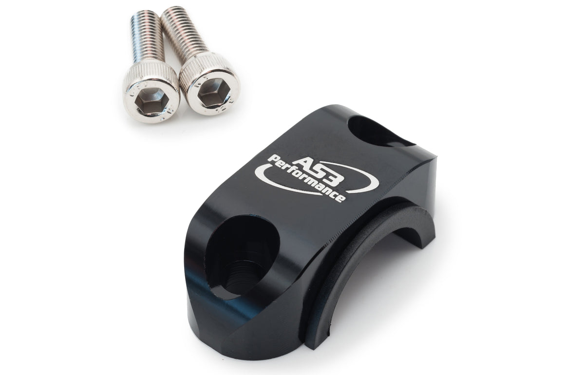 TRIUMPH TF 250 450 X E 2024-2026 AS3 ROTATING FRONT AND REAR BRAKE MASTER CYLINDER BAR CLAMP BLACK