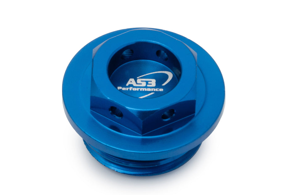 SHERCO SE 125 250 300 R 2008-2022 SE-F 450 500 510 R 2008-2022 AS3 ALUMINUM OIL FILLER PLUG BLUE