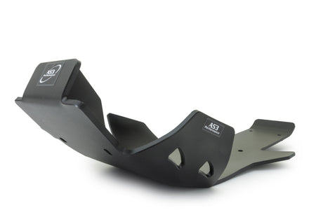 SHERCO SE 250 300 2017-2018 AS3 DTC PLASTIC SKID PLATE AND LINKAGE GUARD BLACK