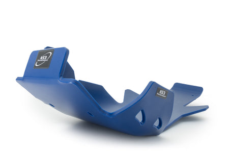 SHERCO SE 250 300 2017-2018 AS3 DTC PLASTIC SKID PLATE AND LINKAGE GUARD BLUE