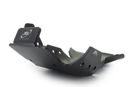 SHERCO SE 250 300 2019-2024 AS3 DTC PLASTIC SKID PLATE AND LINKAGE GUARD BLACK