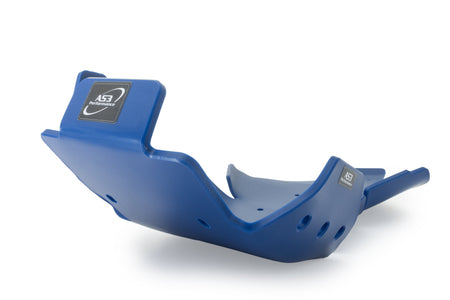 SHERCO SE 250 300 2019-2024 AS3 DTC PLASTIC SKID PLATE AND LINKAGE GUARD BLUE