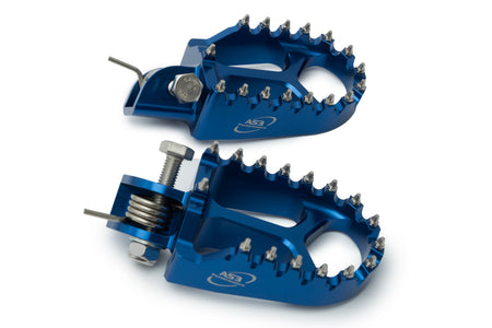 AS3 Racing Series Voetsteunen Blauw
