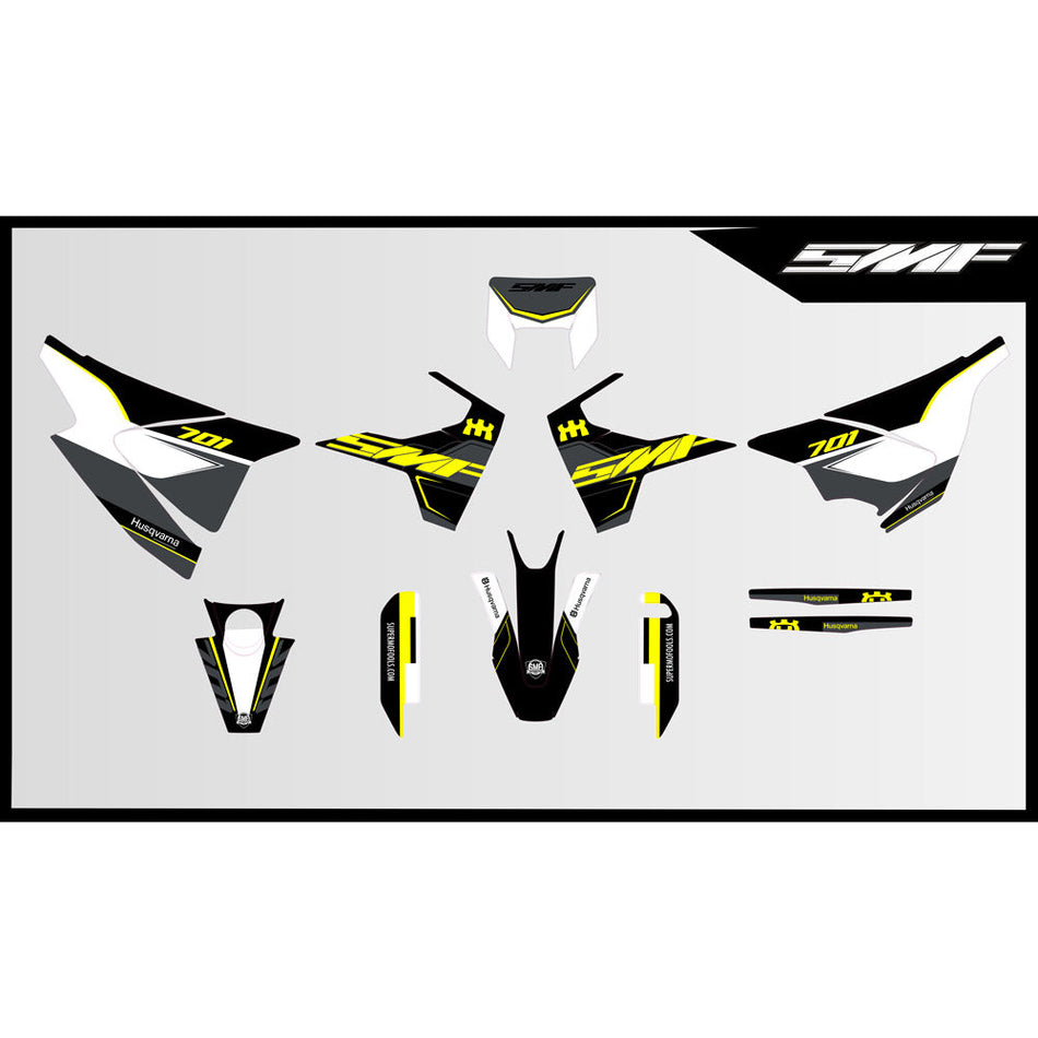 Husqvarna 701 - Graphics Kit #1