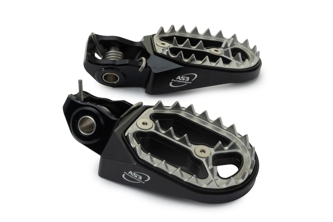 AS3 Factory Series Voetsteunen Zwart