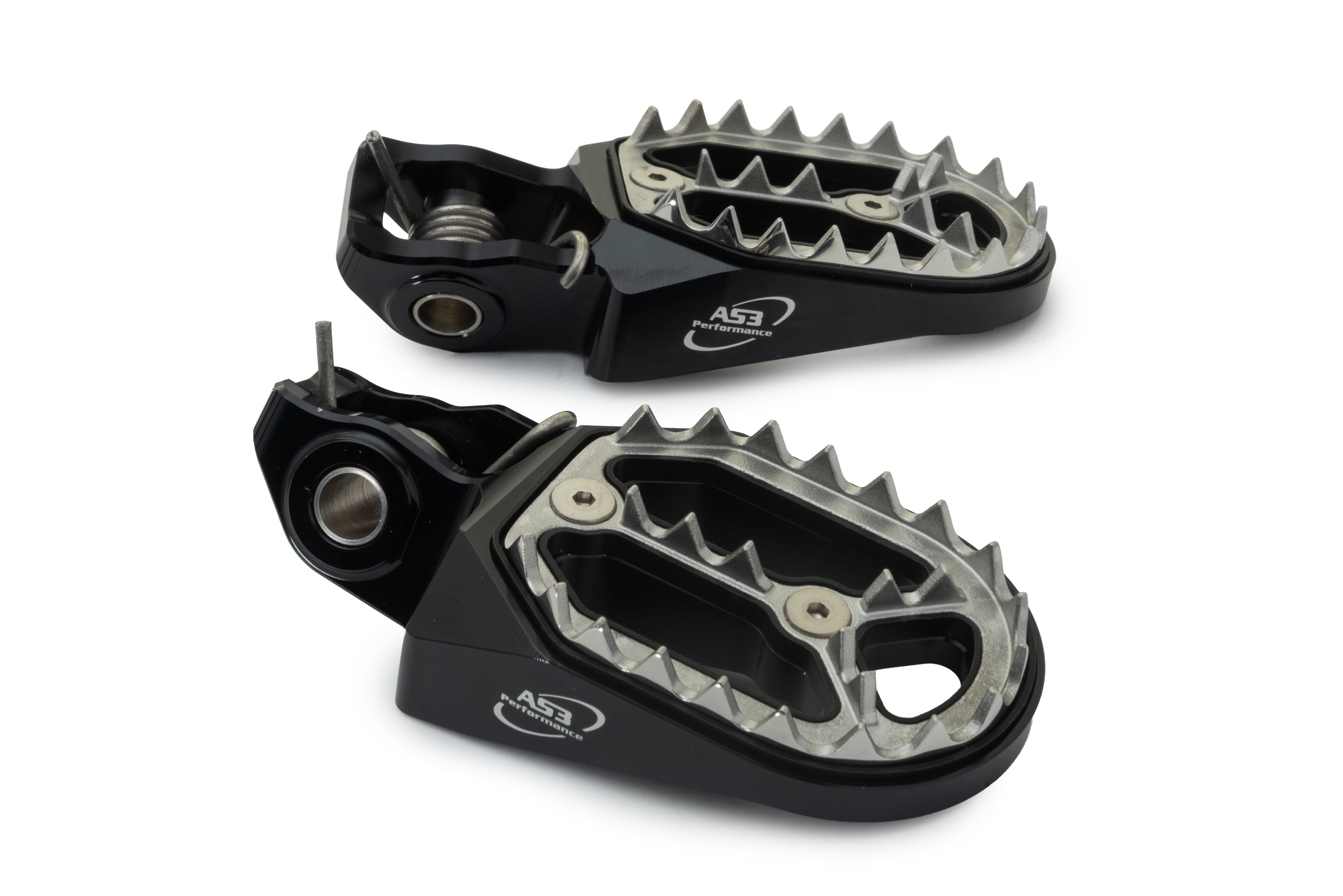 AS3 Factory Series Voetsteunen Zwart