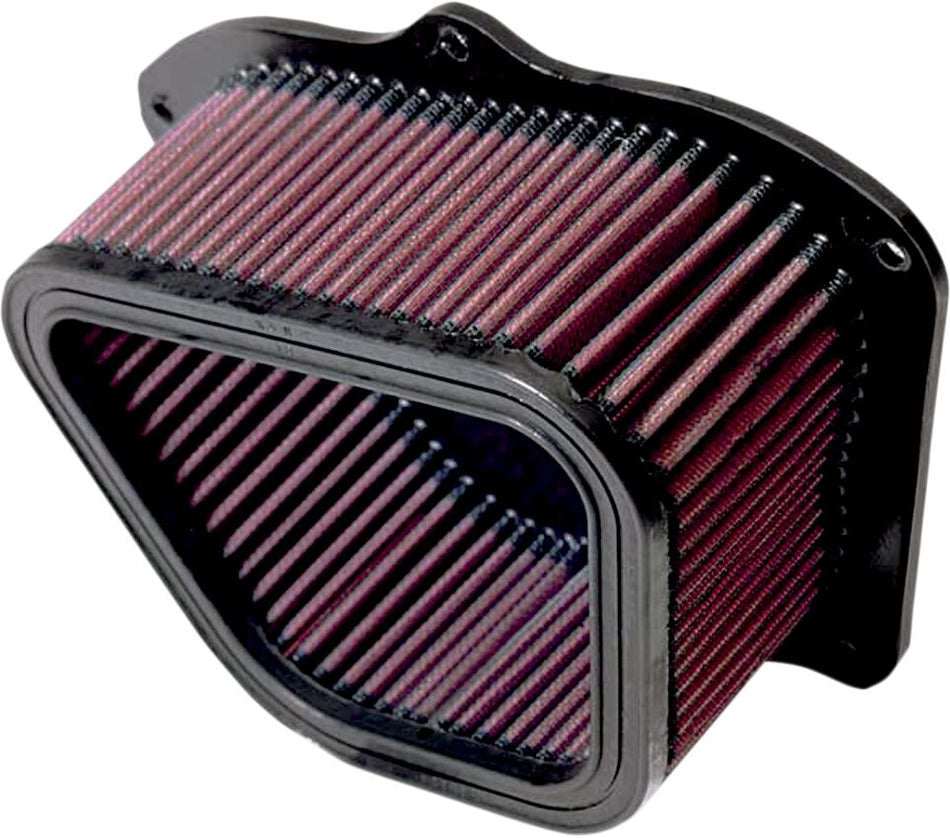 K&N High-Flow luchtfilter en onderdelen zwart - Suzuki