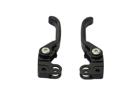 SUR-RON LIGHT BEE 2018-2024 AS3 FRONT & REAR BRAKE FLEXI LEVERS BLACK