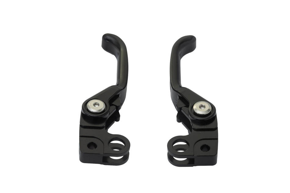 SUR-RON LIGHT BEE 2018-2024 AS3 FRONT & REAR BRAKE FLEXI LEVERS BLACK