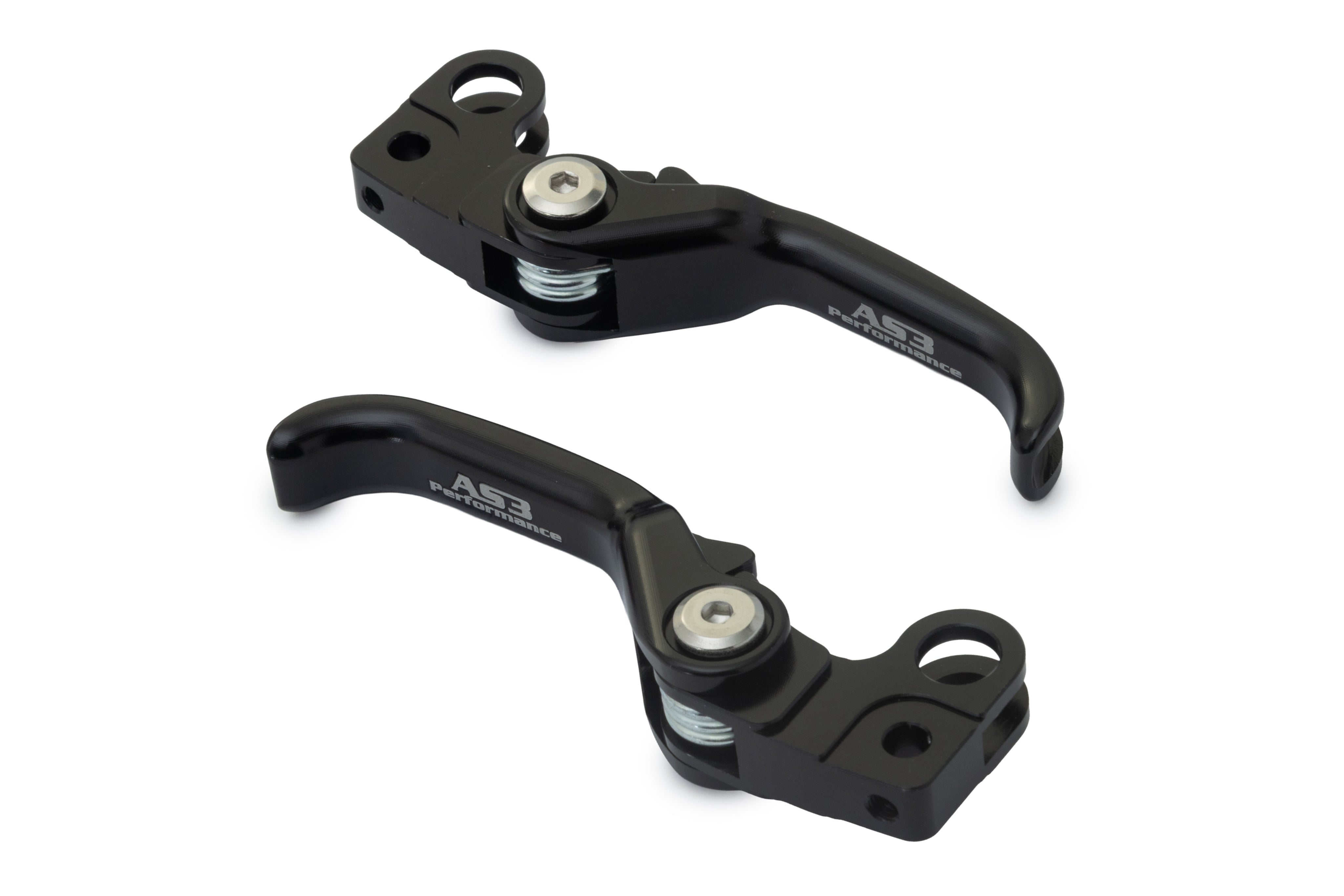 SUR-RON LIGHT BEE 2018-2024 AS3 FRONT & REAR BRAKE FLEXI LEVERS BLACK
