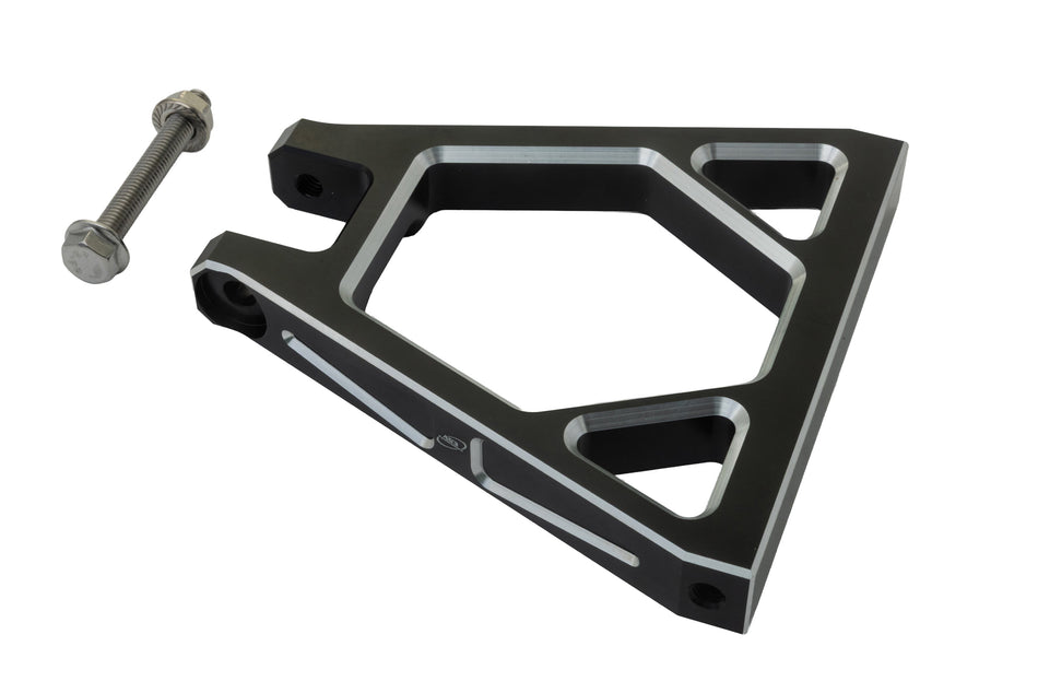 SUR-RON LIGHT BEE 2018-2024 AS3 UPGRADED BILLET ALUMINIUM REAR SUSPENSION LINKAGE ARM TRIANGLE BLACK