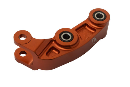 SUR-RON LIGHT BEE 2018-2024 AS3 UPGRADED BILLET ALUMINIUM REAR SUSPENSION LINKAGE ORANGE