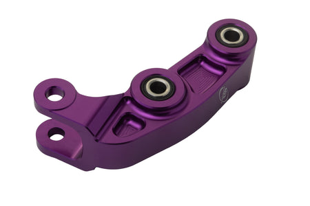 SUR-RON LIGHT BEE 2018-2024 AS3 UPGRADED BILLET ALUMINIUM REAR SUSPENSION LINKAGE +20MM PURPLE