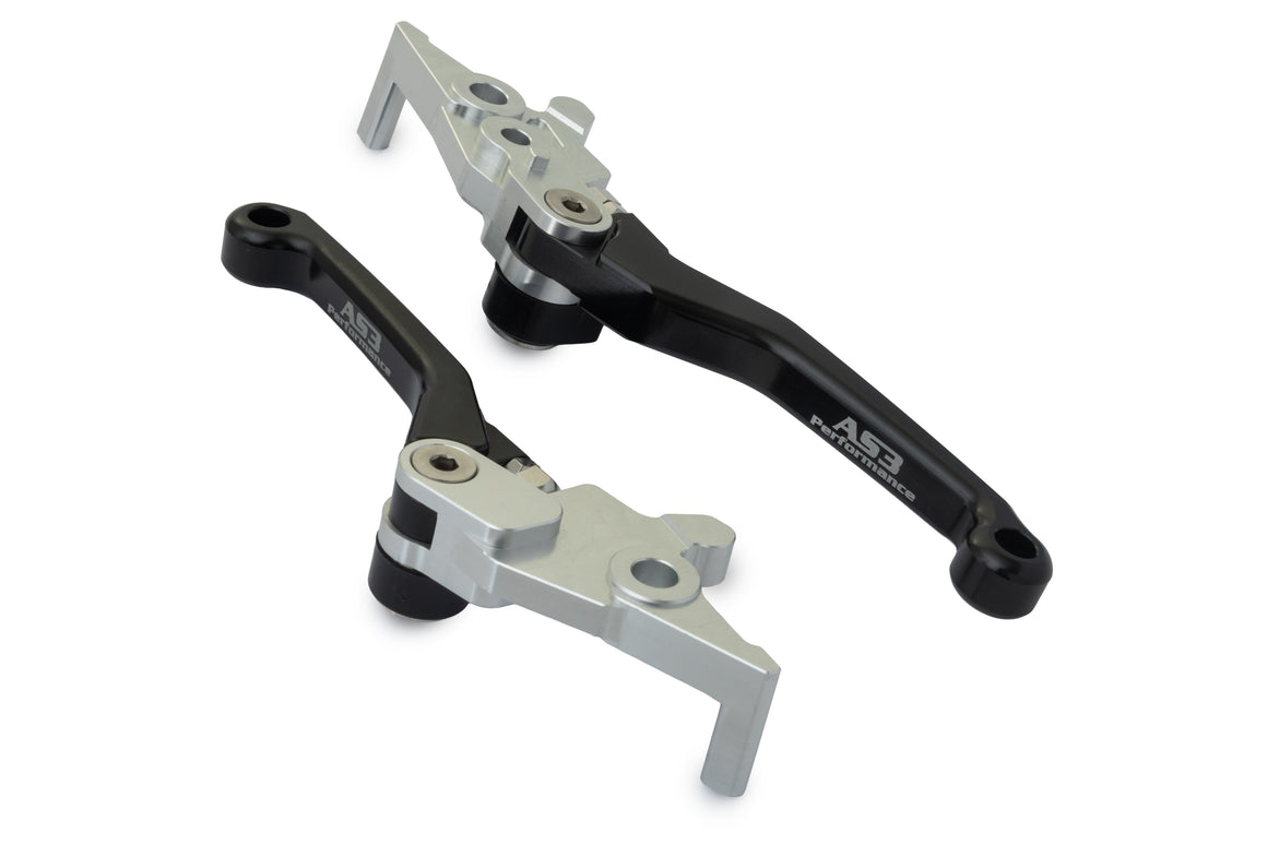 SUR-RON ULTRA BEE 2022-2025 AS3 FRONT & REAR BRAKE FLEXI LEVERS BLACK