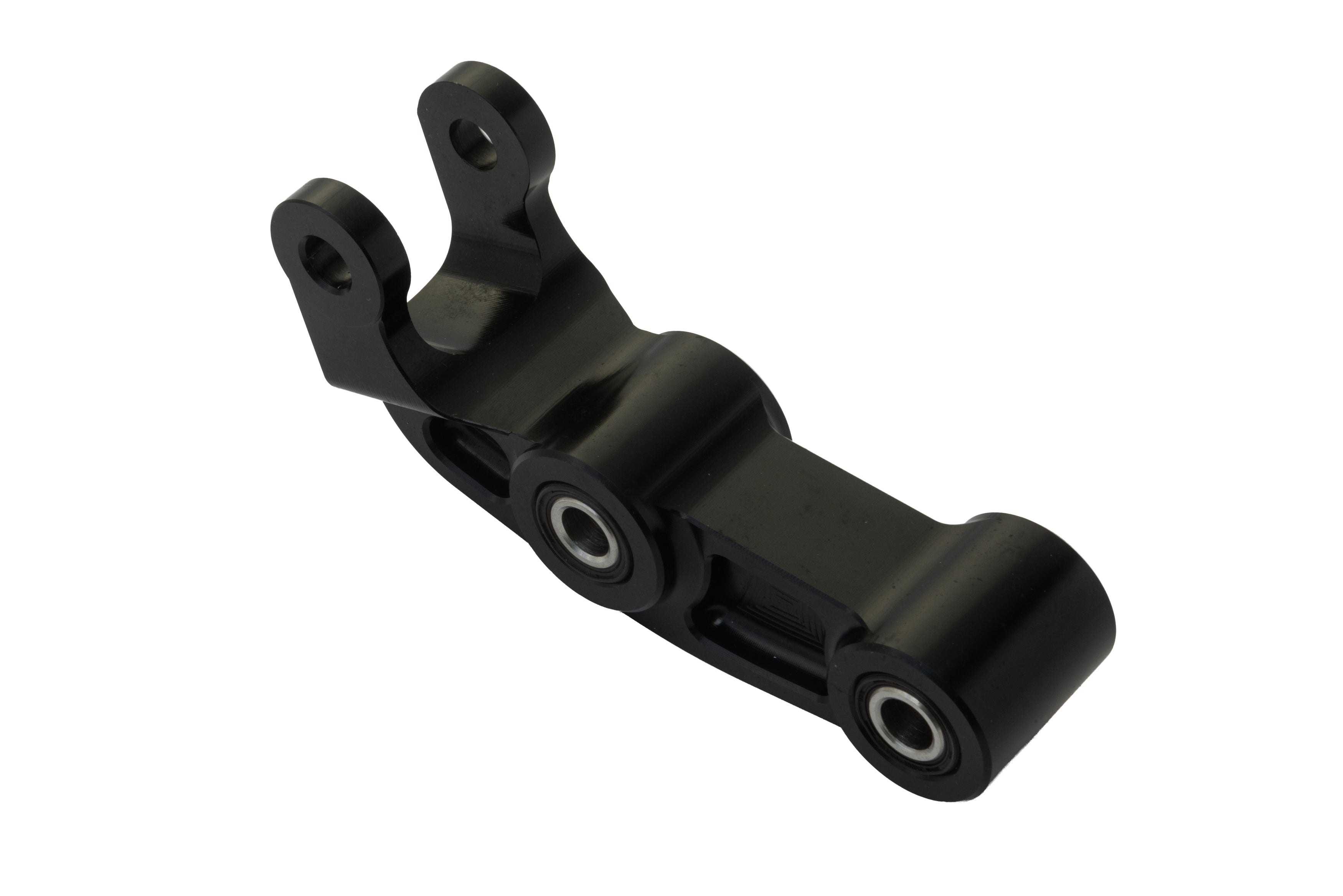 SUR-RON LIGHT BEE 2018-2024 AS3 UPGRADED BILLET ALUMINIUM REAR SUSPENSION LINKAGE +20MM BLACK