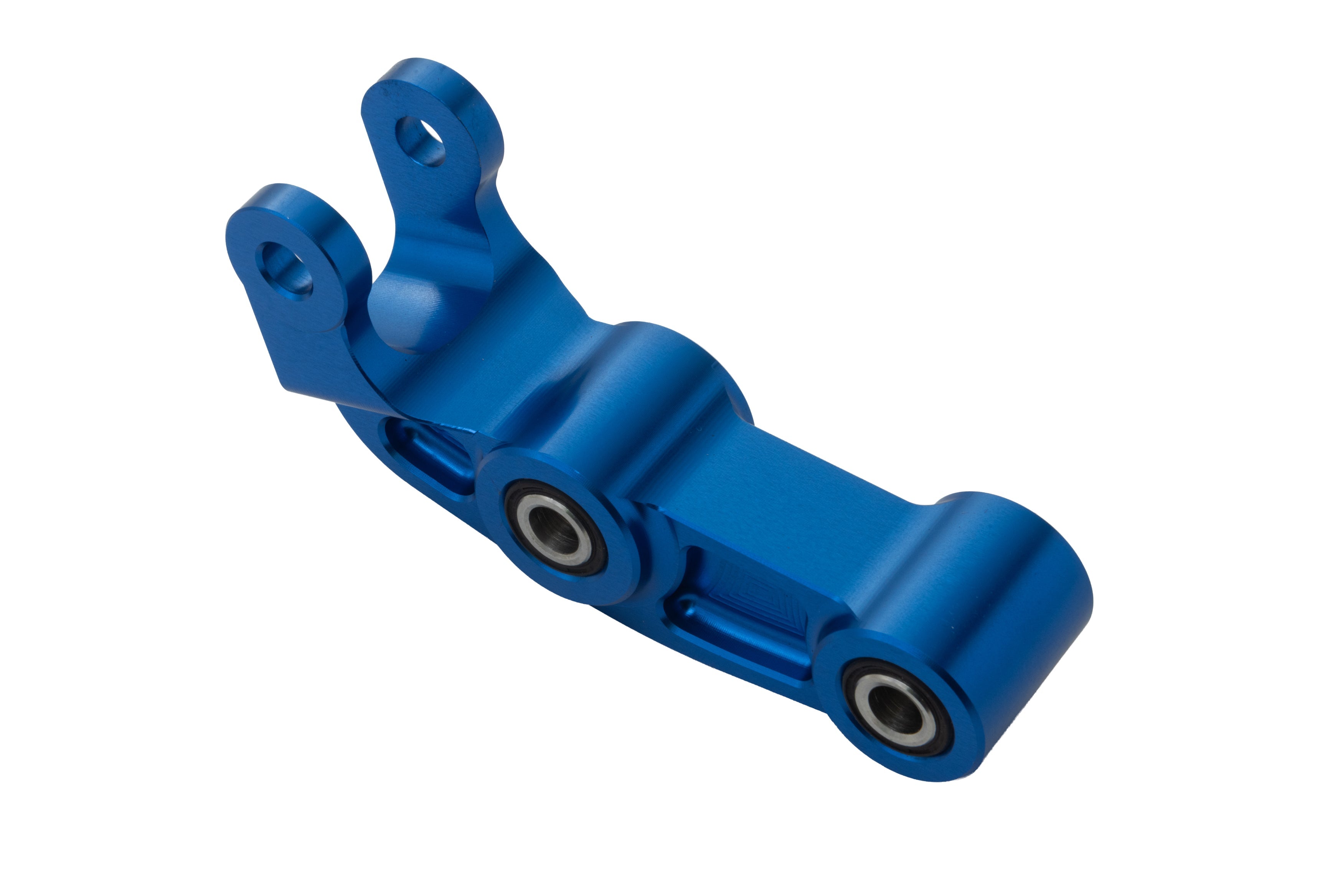 SUR-RON LIGHT BEE 2018-2024 AS3 UPGRADED BILLET ALUMINIUM REAR SUSPENSION LINKAGE BLUE