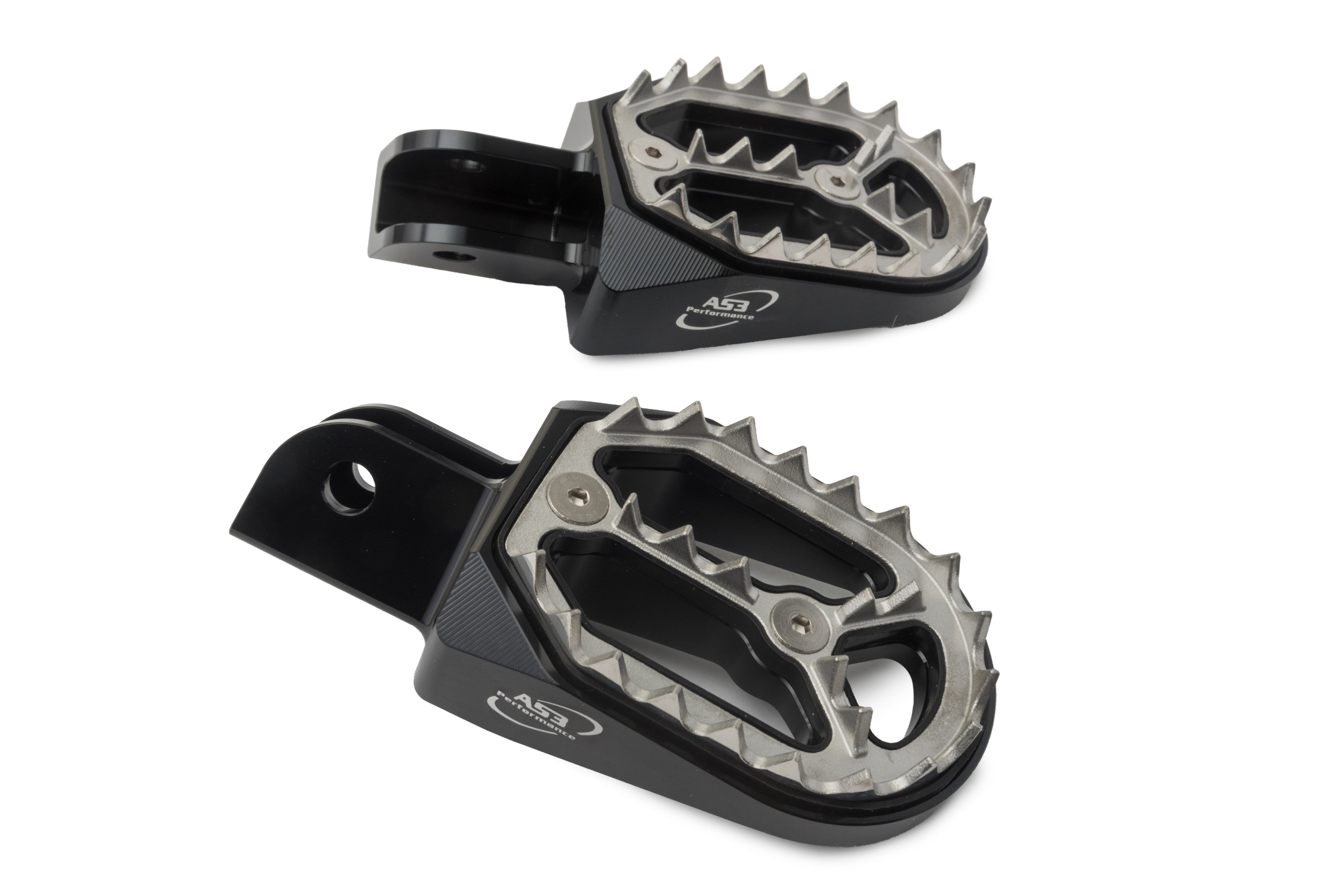 AS3 Factory Series Voetsteunen Zwart