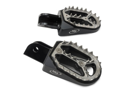 AS3 Factory Series Voetsteunen Zwart