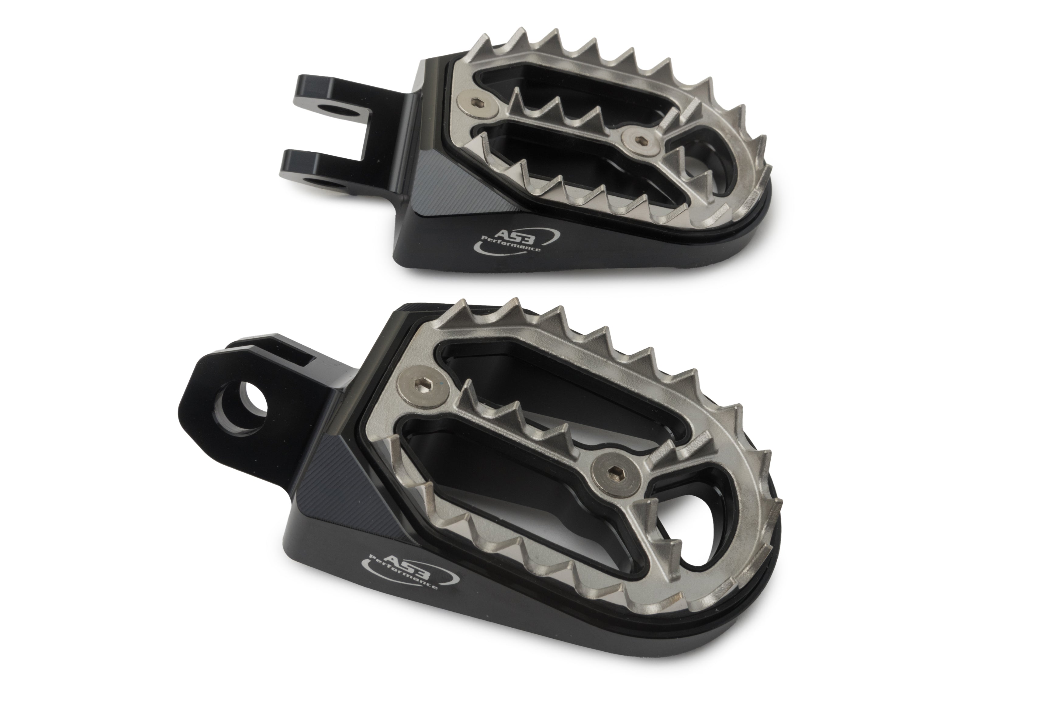 AS3 Factory Series Voetsteunen Zwart