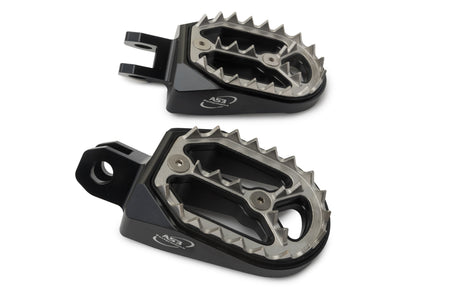 AS3 Factory Series Voetsteunen Zwart