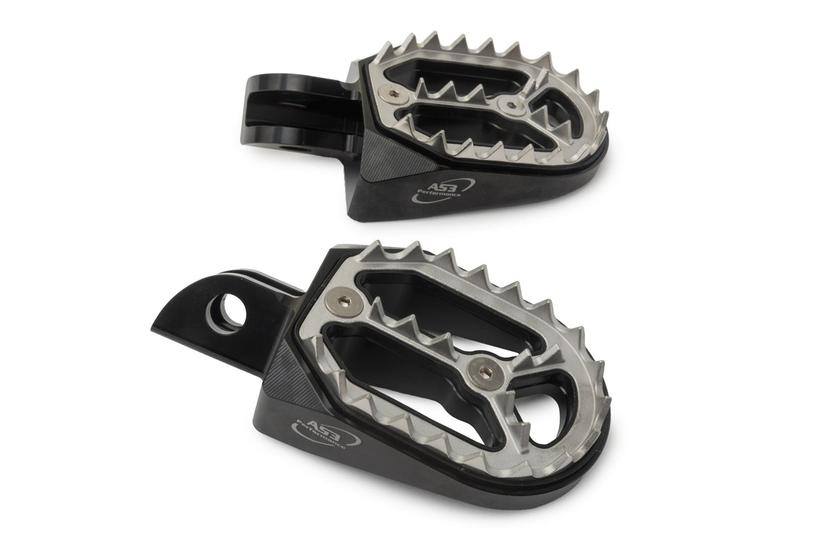 AS3 Factory Series Voetsteunen Zwart